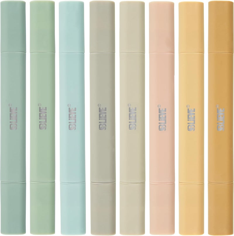 Believe - Aesthetic Bible Highlighters No Bleed Through Assorted Colors, Cute Highlighter Dual Tip For Journaling Supplies And School Accessories, Bible Highlighters And Pens No Bleed (BOHO EARTH) - Image 1